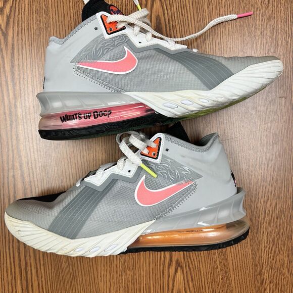 Nike Lebron XVIII Tune Squad - Bugs Bunny Vs Martian-Grey/Black-Space Jam Size 8 - Picture 11 of 12